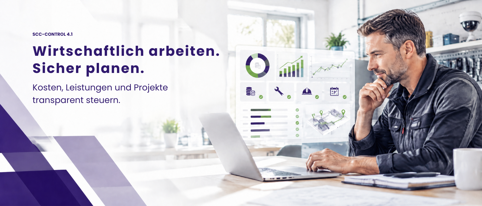 SCC-CONTROL 4.1 Wirtschaftlichkeitskontrolle